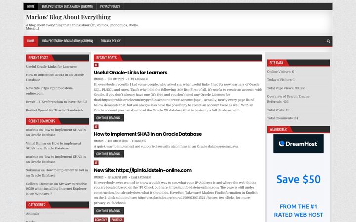 Screenshot of idstein-online.com