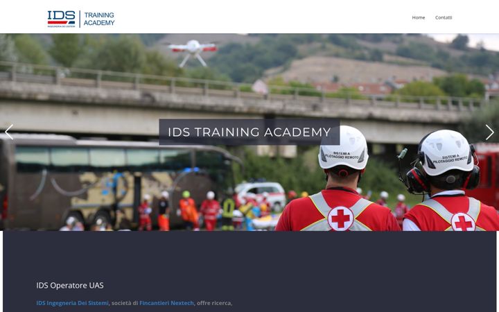 Screenshot of idstrainingacademy.com