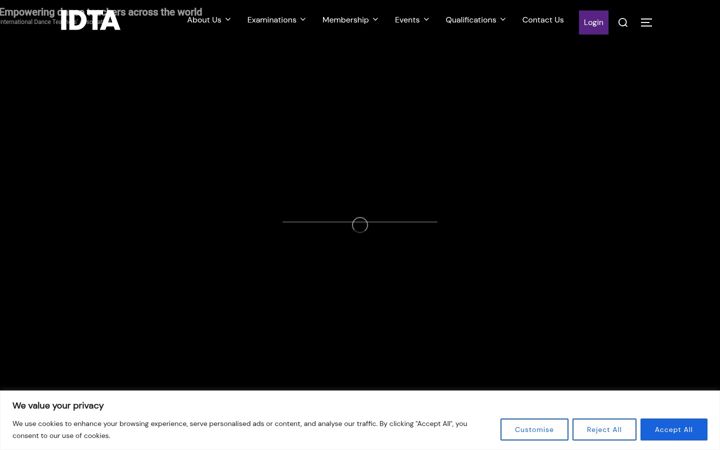 Screenshot of idta.co.uk