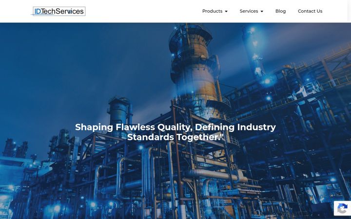 Screenshot of idtech-services.com