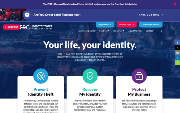 idtheftcenter.org