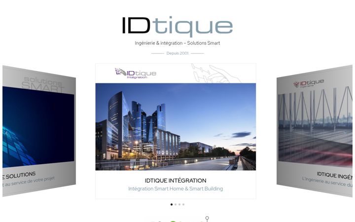 Screenshot of idtique.fr
