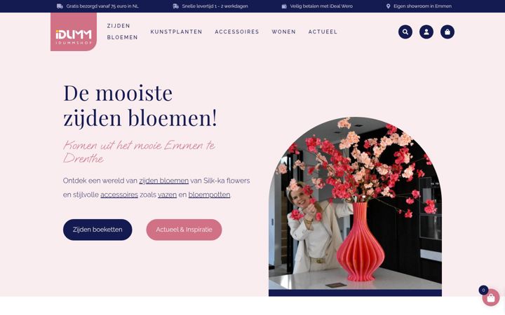 Skærmbillede af idummshop.nl