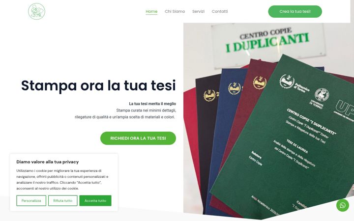 Screenshot of iduplicanti.it