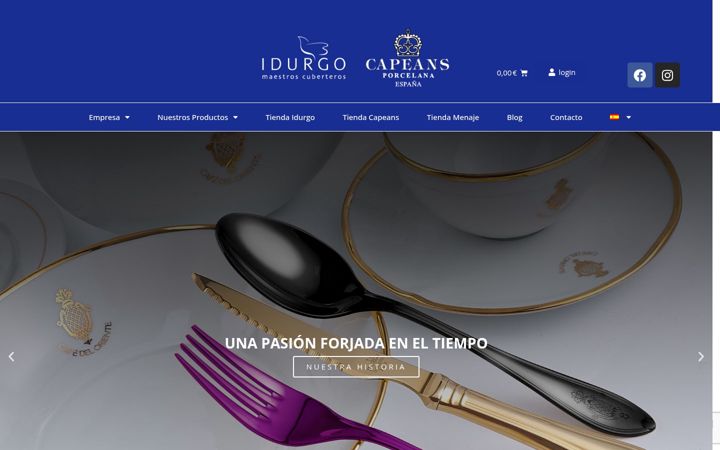 Screenshot of idurgocapeans.com