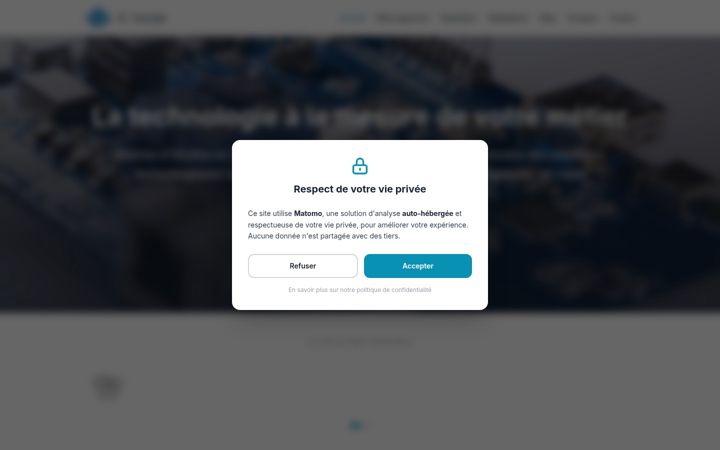Screenshot of ie-concept.fr