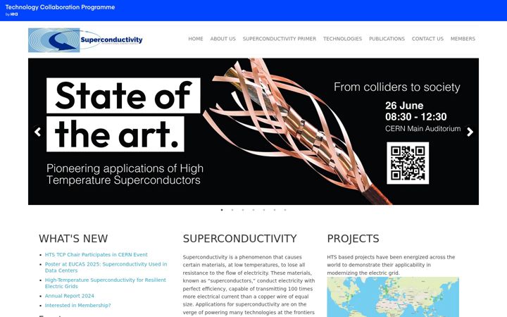 Screenshot of ieahts.org