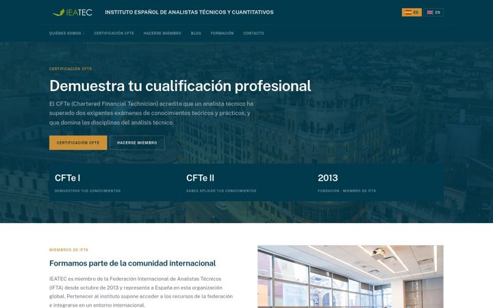 Screenshot of ieatec.es