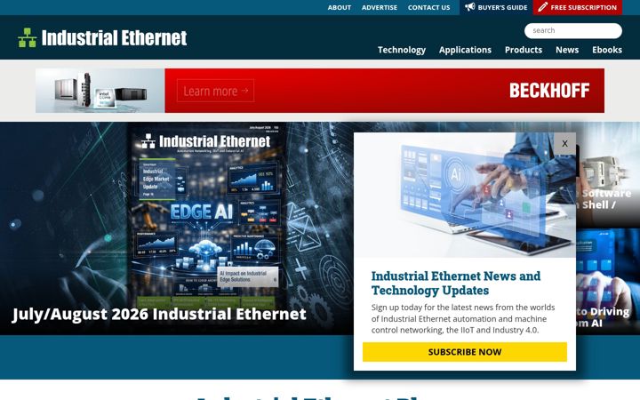 Screenshot of iebmedia.com