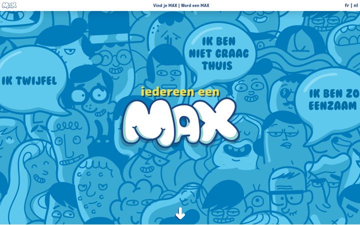Screenshot ta' iedereeneenmax.be