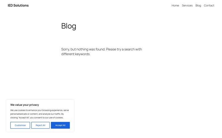 Screenshot of iedsolutionsriga.com