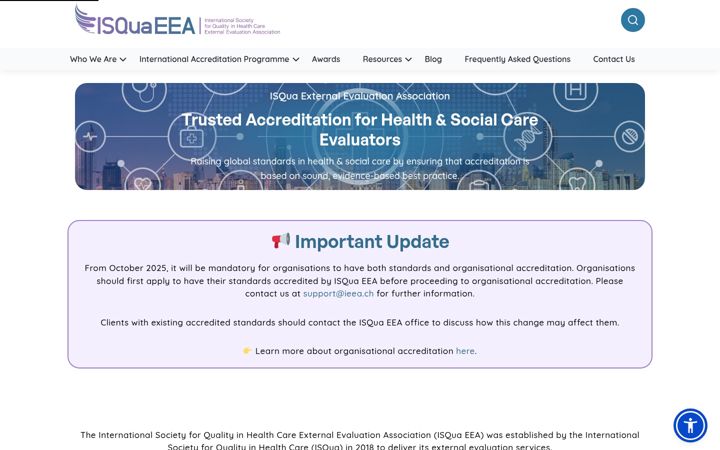 Screenshot of ieea.ch