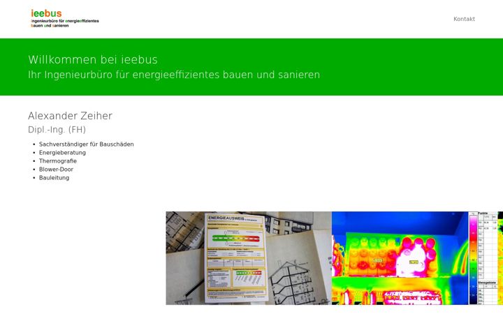 Screenshot of ieebus.de