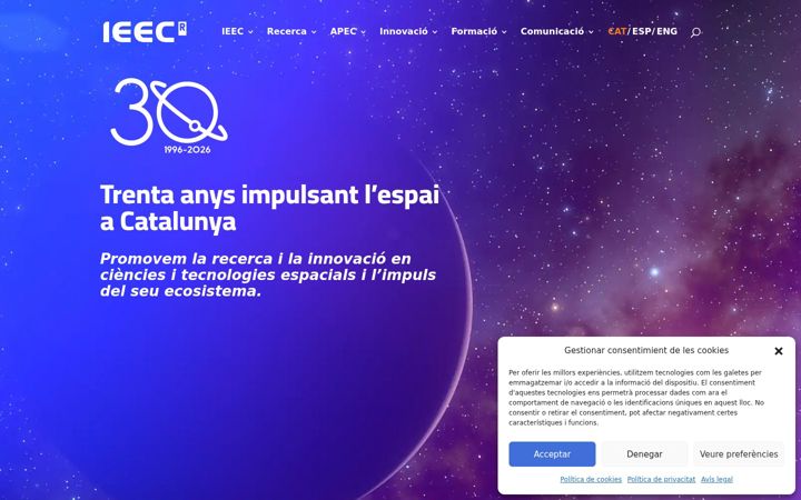 Screenshot of ieec.cat