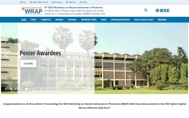 Screenshot of ieee-wrap.org