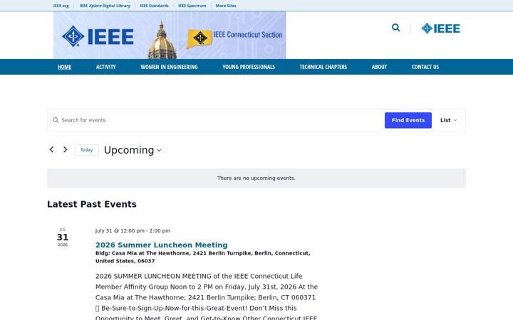 Screenshot of ieeect.org