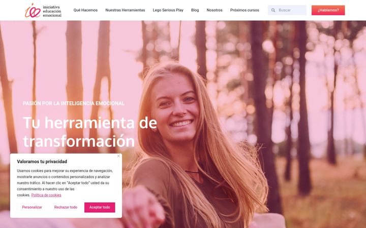 Screenshot of ieemocional.com