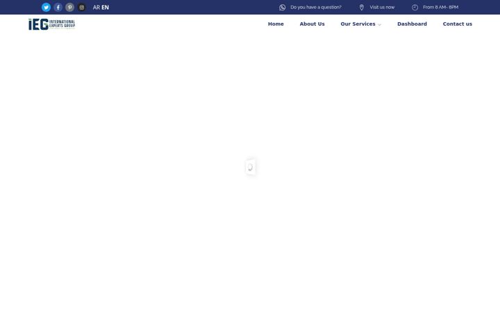 Screenshot of ieg-qs.com