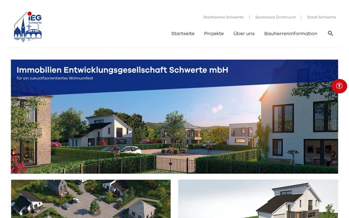 Screenshot of ieg-schwerte.de