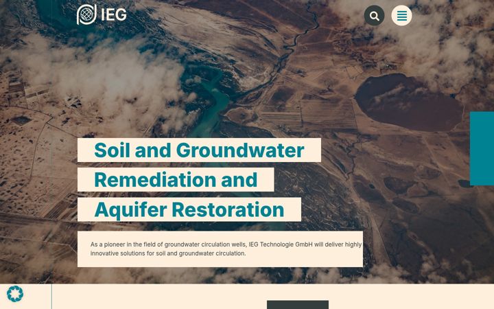 Screenshot of ieg-technology.com