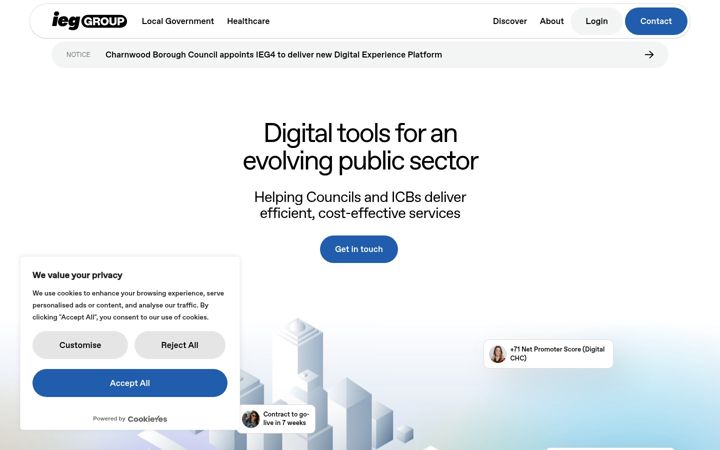Screenshot of ieg4.com