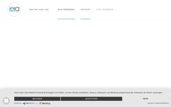 Screenshot of iela-personal.de