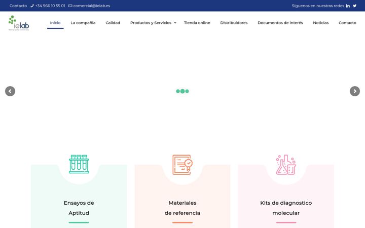 Screenshot of ielab.es