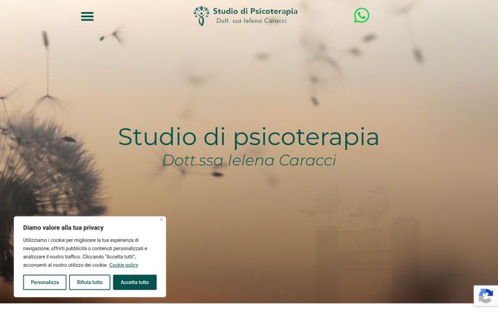 Screenshot of ielenacaracci.it