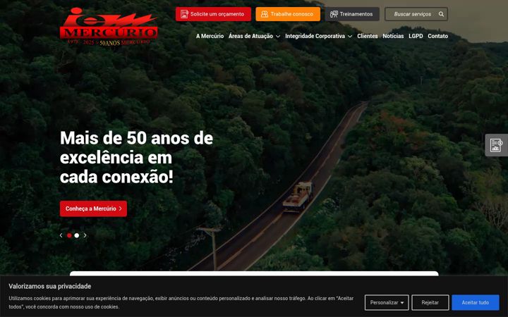 Screenshot of iemercurio.com.br