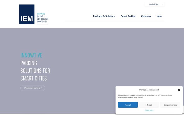 Screenshot of iemgroup.com