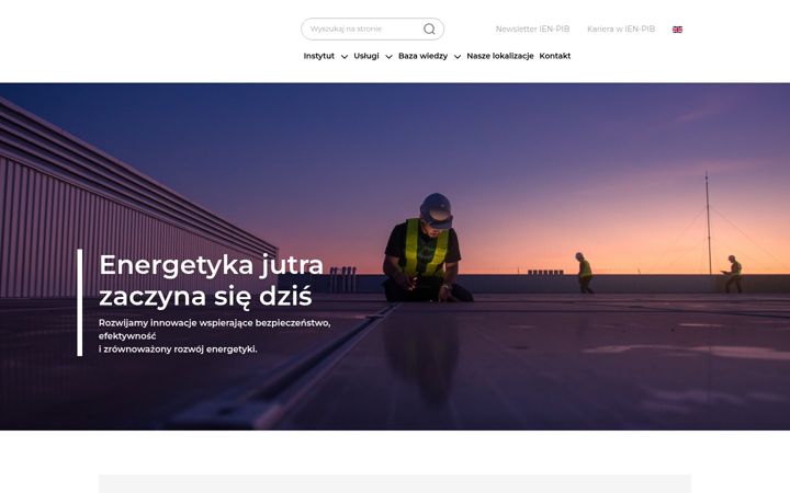 Screenshot of ien.com.pl