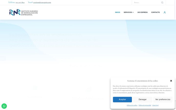 Ekrānuzņēmums no ienespain.com