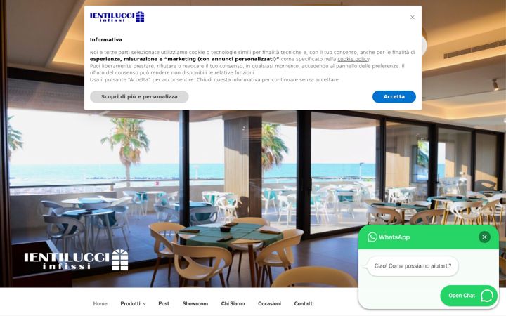 Screenshot of ientilucciinfissi.it