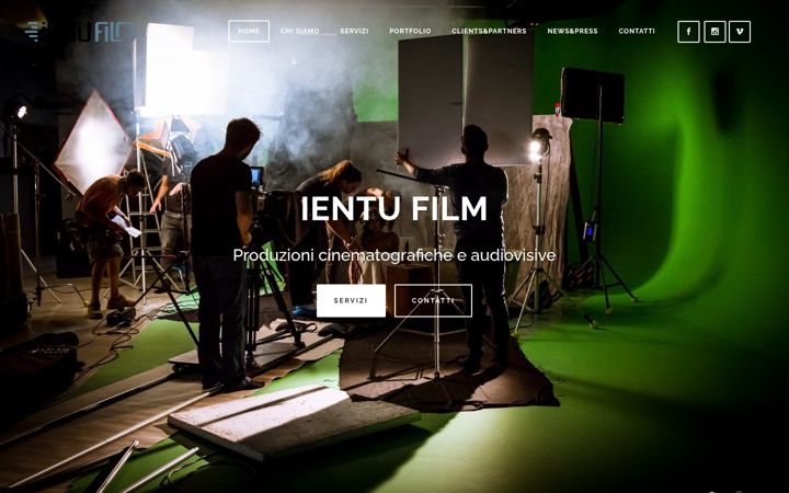 Screenshot of ientufilm.com