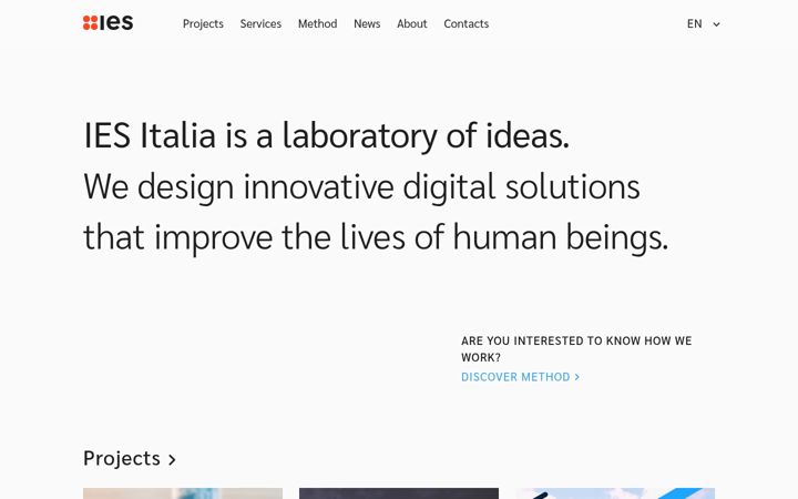 Screenshot of ies-italia.it