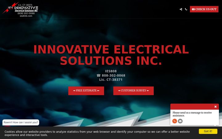 Screenshot ta' ies808.com