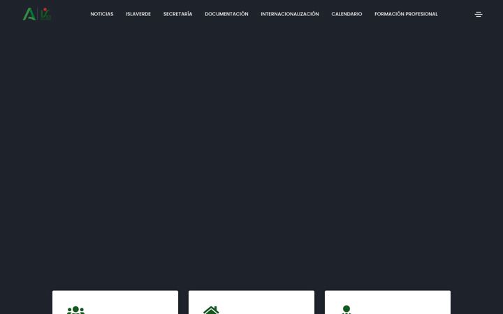 Screenshot of iesislaverde.es