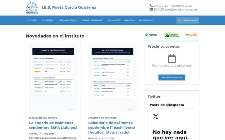 Screenshot of iespoeta.com