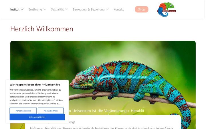 Screenshot of iesw.ch