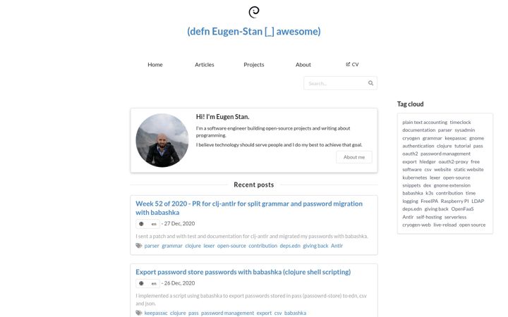 Screenshot of ieugen.ro