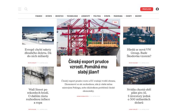 Screenshot of ieuro.cz