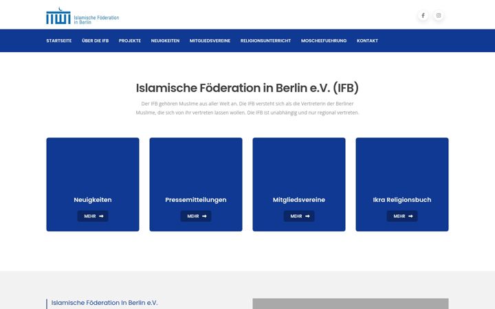 Screenshot of if-berlin.de