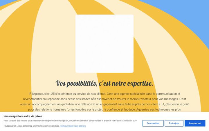 Screenshot of if-lagence.fr