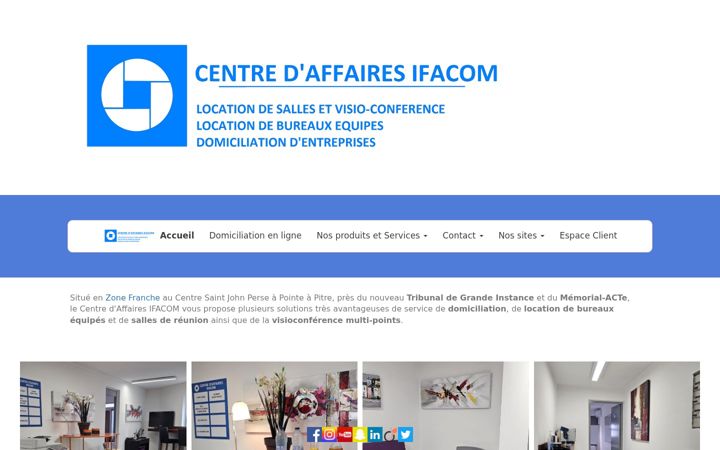 Screenshot of ifacom-sas.com