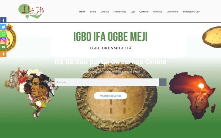 Screenshot of ifaile.com.br