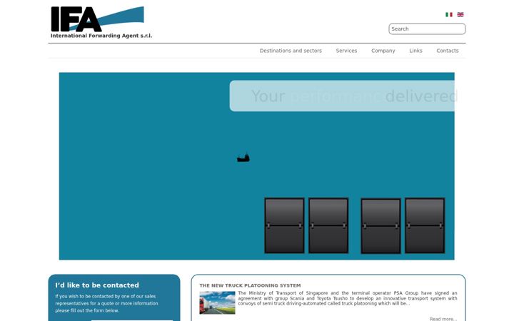 Screenshot of ifaitaly.com