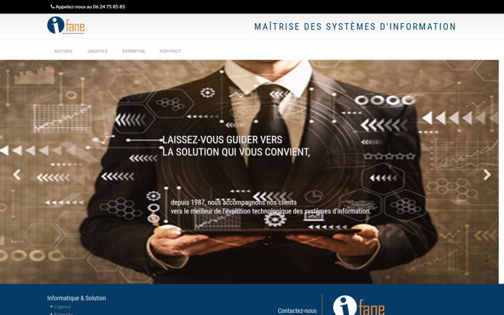Screenshot of ifane.com