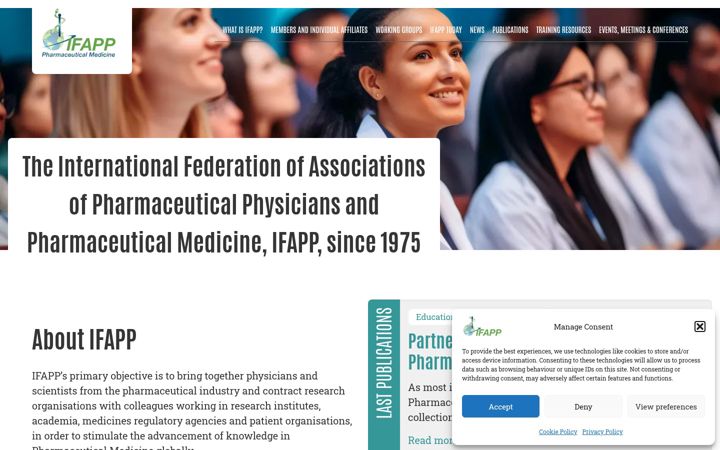 Screenshot of ifapp.org