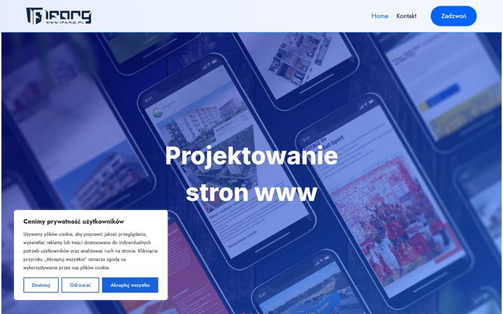 Screenshot of ifarg.pl