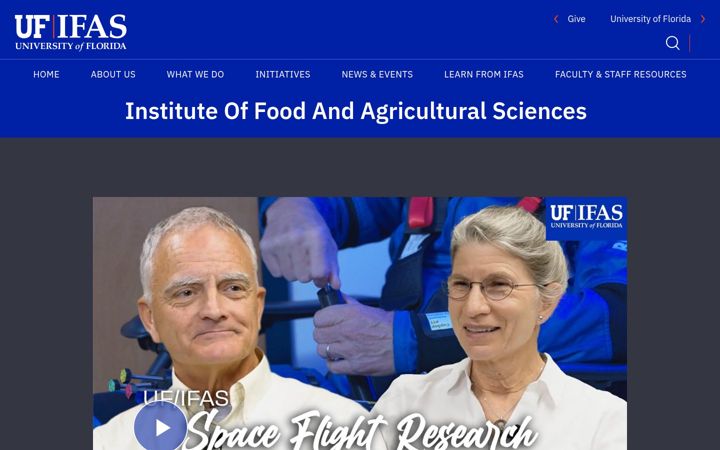 Screenshot of ifas.ufl.edu
